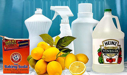 Recipes for safe homemade cleansers
